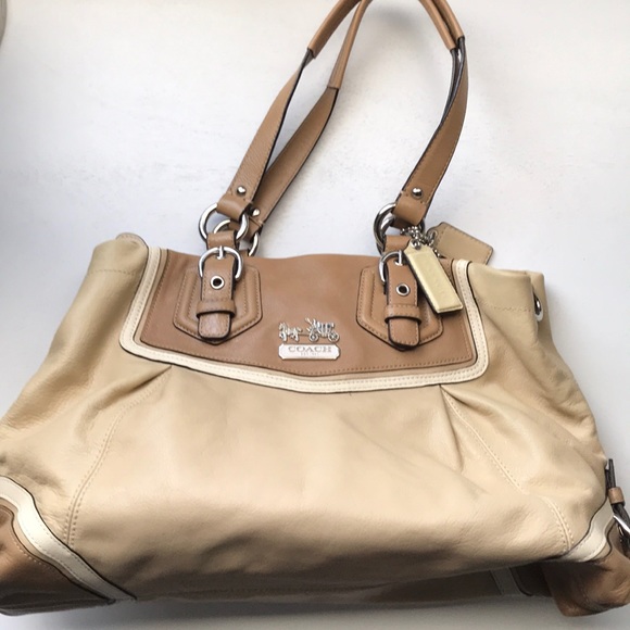 COACH ASHLEY SPECTATOR LEATHER SATCHEL - Picture 3 of 7